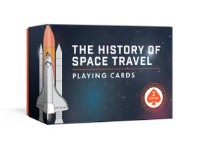 The History of Space Travel Playing Cards (Two Decks of Cards and Game Rules Booklet with Space Trivia) by Pop Chart, 9781524763602