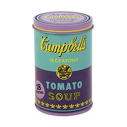Andy Warhol Purple Soup Can Crayons by Mudpuppy, Andy Warhol, 9780735346383