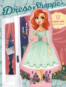 Dress Shoppe: 12 Paper Doll Notecards by Brigette Barrager, 9780811877947