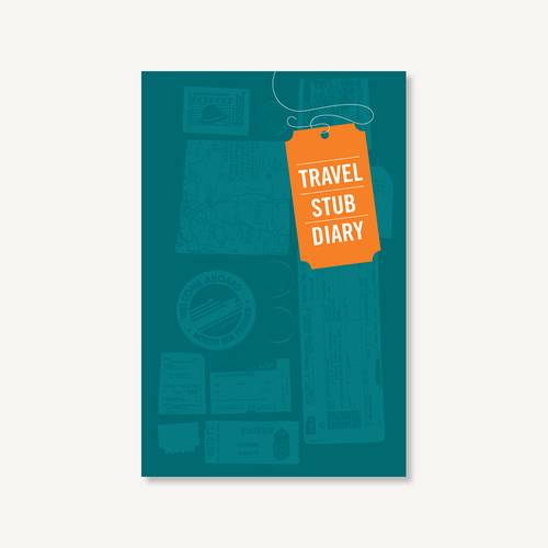 Travel Stub Diary ((Travel Diary, Travel Journal, Scrapbook Journal)) by Chronicle Books, 9781452102054
