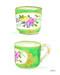 A Teacup Collection Notes (20 Different Notecards and Envelopes) (Miniature Edition) by Molly Hatch, 9781452134345