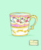 A Teacup Collection Notes (20 Different Notecards and Envelopes) (Miniature Edition) by Molly Hatch, 9781452134345