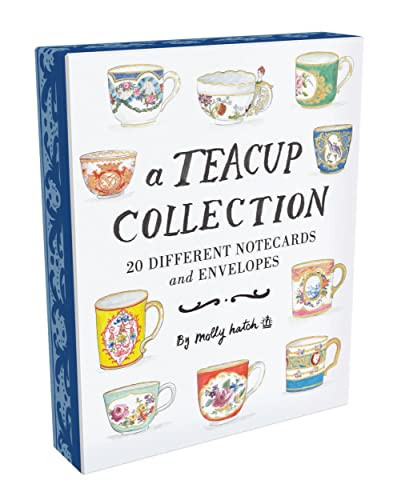 A Teacup Collection Notes (20 Different Notecards and Envelopes) by Molly Hatch, 9781452134345