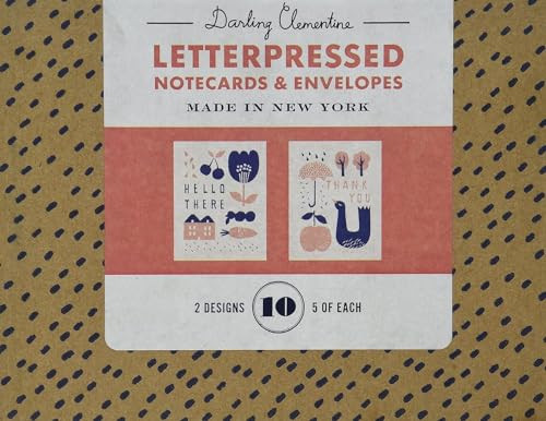 Darling Clementine Letterpressed Notecards & Envelopes by Darling Clementine, 9781452135113