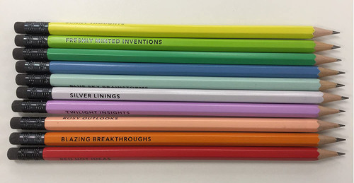 Bright Ideas Graphite Pencils by Chronicle Books, 9781452139203