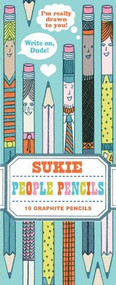 People Pencils (10 Graphite Pencils) by Sukie, 9781452145860