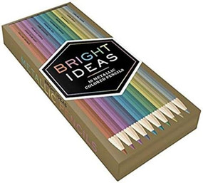 Bright Ideas Metallic Colored Pencils by Chronicle Books, 9781452154794