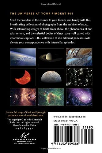 Earth and Space 100 Postcards (- Box of Collectible Postcards Featuring Photographs from the Archives of NASA, Stationery that Makes a Great Gift for Space and Science Fans) by Nirmala Nataraj, NASA, 9781452159386