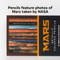 Mars Metallic Colored Pencils (10 pencils featuring photos from NASA (10 Shiny Multicolor Pencils; Coloring Pencils with NASA Space Theme)) by Chronicle Books, NASA, 9781452181110