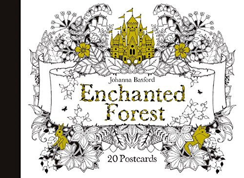 Enchanted Forest Postcards (20 Postcards) by Johanna Basford, 9781856699792
