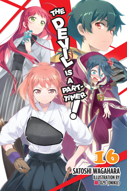 The Devil Is a Part-Timer!, Vol. 16 (light novel) by Satoshi Wagahara, 029 029 (Oniku), 9781975302719