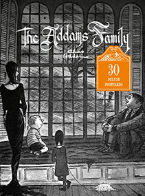The Addams Family (30 Deluxe Postcards) by Chas Addams, 9782374950914