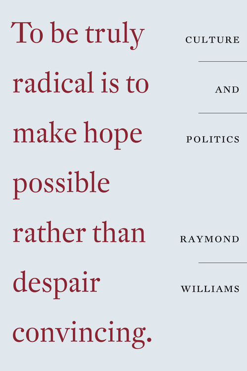 Culture and Politics (Class, Writing, Socialism) by Raymond Williams, Philip O'Brien, 9781788738637