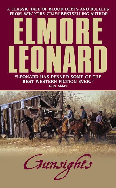 Gunsights by Elmore Leonard, 9780060013509