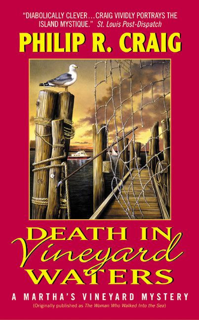Death in Vineyard Waters (A Martha's Vineyard Mystery) by Philip R. Craig, 9780060542894