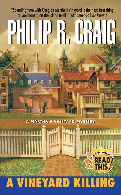 A Vineyard Killing by Philip R. Craig, 9780060575274