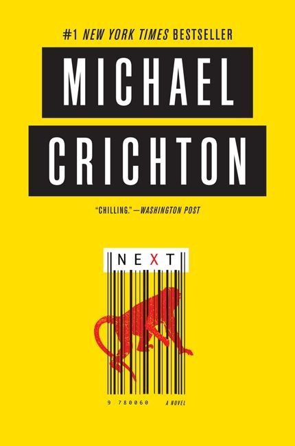 Next (A Novel) by Michael Crichton, 9780062227195