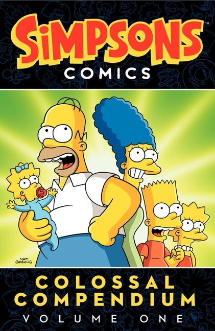 Simpsons Comics Colossal Compendium Volume 1 by Matt Groening, 9780062267757