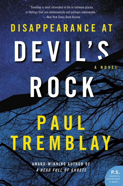 Disappearance at Devil's Rock (A Novel) by Paul Tremblay, 9780062363275