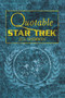 Quotable Star Trek by Jill Sherwin, 9780671024574