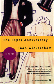The Paper Anniversary by Joan Wickersham, 9780671890711