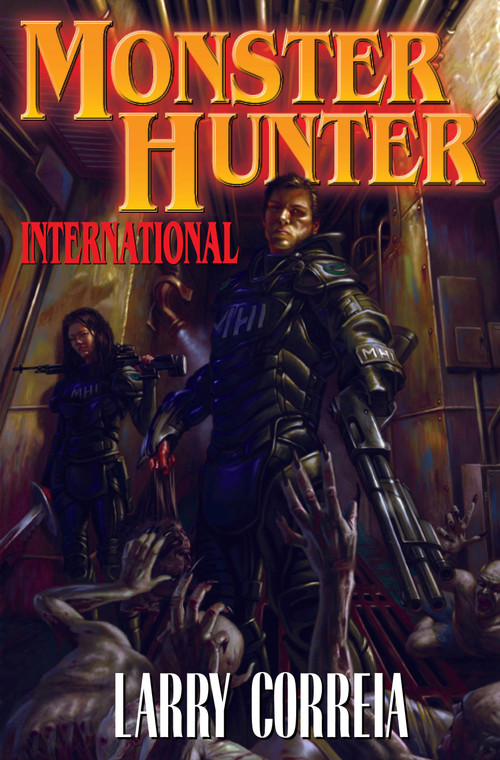 Monster Hunter International by Larry Correia, 9781439132852