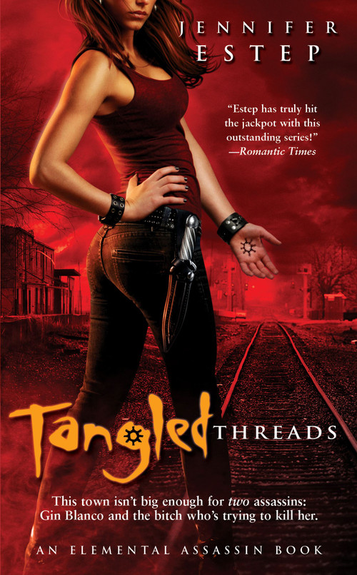 Tangled Threads by Jennifer Estep, 9781439192634