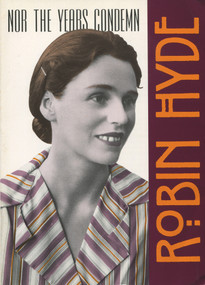 Nor the Years Condem by Robin Hyde, 9780908569830