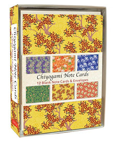 Chiyogami Note Cards (12 Blank Note Cards & Envelopes (4 x 6 inch cards in a box)) by Tuttle Studio, 9780804851558