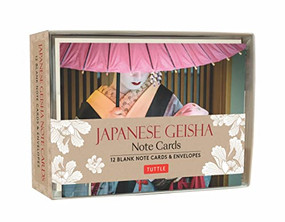 Japanese Geisha Note Cards (12 Blank Note Cards & Envelopes (6 x 4 inch cards in a box)) by Patrick Hochner, Tuttle Studio, 9780804851633