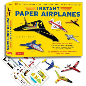 Instant Paper Airplanes Kit by Andrew Dewar, 9780804851077