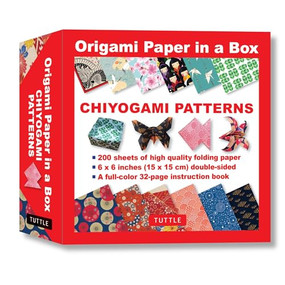 Origami Paper in a Box - Chiyogami Patterns by Tuttle Studio, 9780804852043