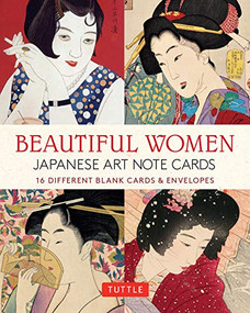 Beautiful Women in Japanese Art, 16 Note Cards (16 Different Blank Cards with 17 Patterned Envelopes (Japanese Woodblock Prints)) by Tuttle Studio, 9780804851992