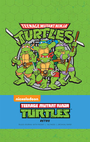 Teenage Mutant Ninja Turtles Retro Hardcover Ruled Journal by Insight Editions, 9781608878918