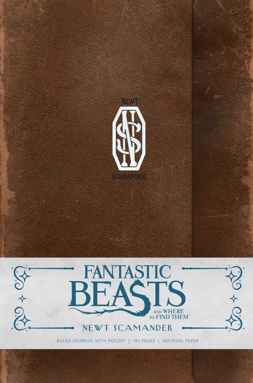Fantastic Beasts and Where to Find Them: Newt Scamander Hardcover Ruled Journal by Insight Editions, 9781608879311