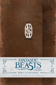 Fantastic Beasts and Where to Find Them: Newt Scamander Hardcover Ruled Journal by Insight Editions, 9781608879311