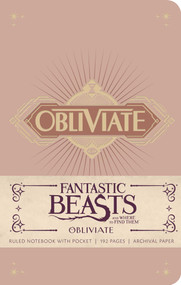 Fantastic Beasts and Where to Find Them: Obliviate Hardcover Ruled Notebook by Insight Editions, 9781608879472