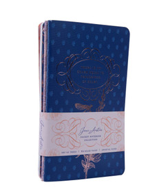 Jane Austen Sewn Pocket Notebook Collection (Set of 3) by Insight Editions, 9781647221010
