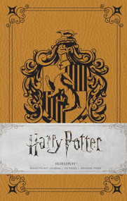 Harry Potter: Hufflepuff Ruled Pocket Journal - 9781683830337 by Insight Editions, 9781683830337