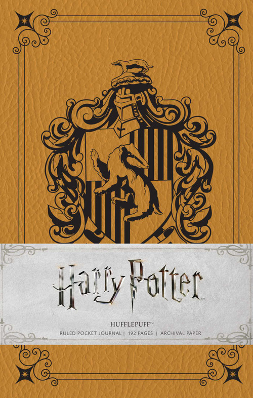 Harry Potter: Hufflepuff Ruled Pocket Journal - 9781683830337 by Insight Editions, 9781683830337
