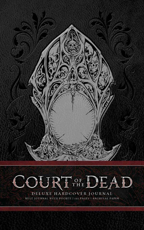 Court of the Dead Hardcover Ruled Journal by Jacob Murray, Rachel Roubicek, Ricky Lovas, Anna Van Slee, Tom Gilliland, 9781683831228