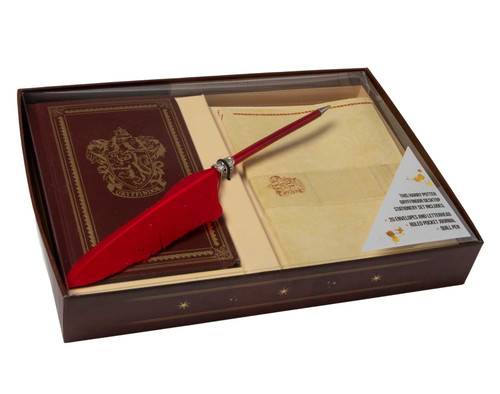 Harry Potter: Gryffindor Desktop Stationery Set (With Pen) by Insight Editions, 9781683833031