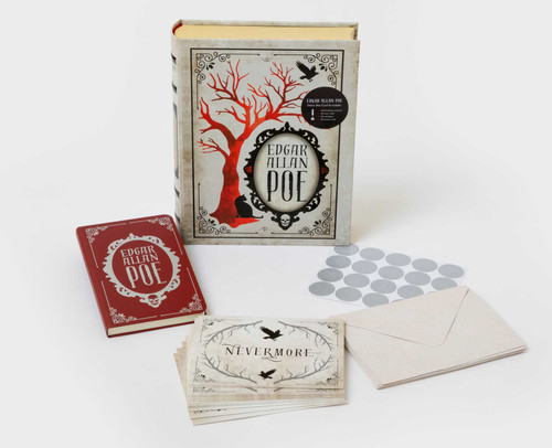 Edgar Allan Poe Deluxe Note Card Set (With Keepsake Book Box) by Insight Editions, 9781683833116