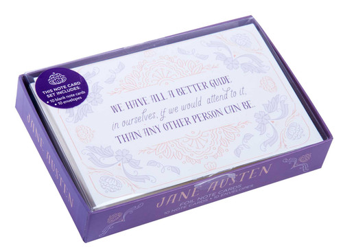 Jane Austen Foil Note Cards by Insight Editions, 9781683839088