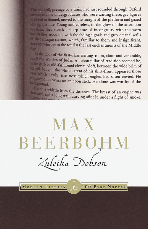 Zuleika Dobson by Max Beerbohm, 9780375752483