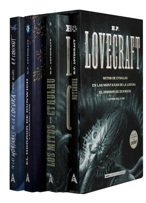 H.P. Lovecraft Boxset by H.P. Lovecraft, 9788418008276
