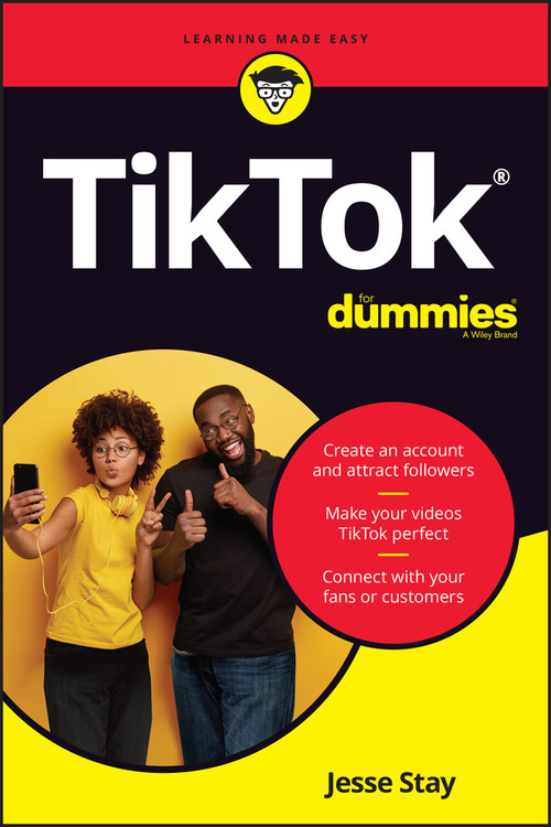 TikTok For Dummies by Jesse Stay, 9781119803416