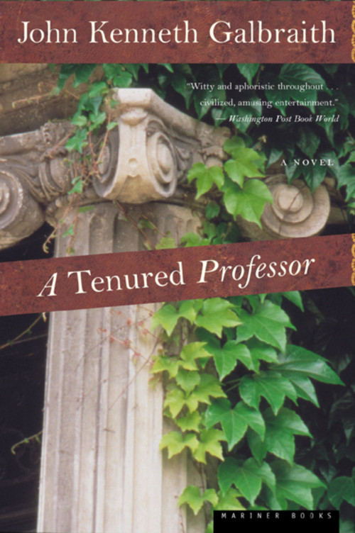 A Tenured Professor by John Kenneth Galbraith, 9780618154555
