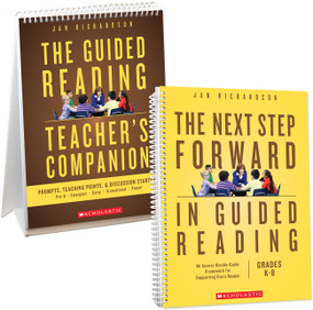 The Next Step Forward in Guided Reading book + The Guided Reading Teacher's Companion by Jan Richardson, 9781338163681