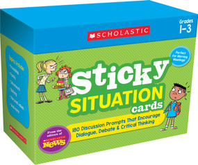Scholastic News Sticky Situation Cards: Grades 1-3 (180 Discussion Prompts That Encourage Dialogue, Debate & Critical Thinking) by Scholastic Teaching Resources, 9781338751734